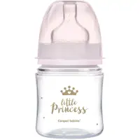 Canpol babies Royal Baby biberon pentru sugari 0m+ Pink 1 buc