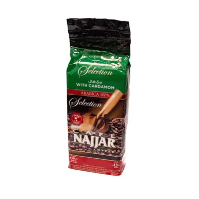 Cafea arabică selecție cu cardamom Najjar 450g