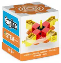 Constructor Engino Stem - Spinner, portocaliu