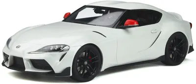 Model de colecție GT Spirit Modern: Mașini - Toyota Supra GR Fuji Speedway Edition (White) (2020)