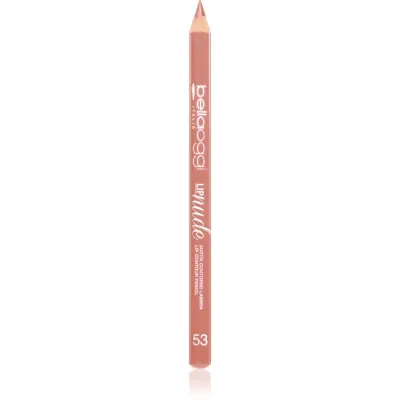 bellaoggi Lip Nude dermatograf mat de buze culoare 53 Naked Beige 1.1 g