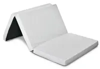 Saltea pliabila de voiaj, Lorelli, spuma elastica, 60 x 120 x 5 cm, Grey Sky