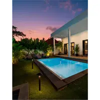 Pitic NEMO Inchis Anthracit Aluminiu & Polycarbonate LED 5Wat 100-240 Volt 424Lm 3000K IP65 Beam Angle 101°