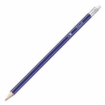 Creion cu guma, Pelikan, mina HB, lacuit