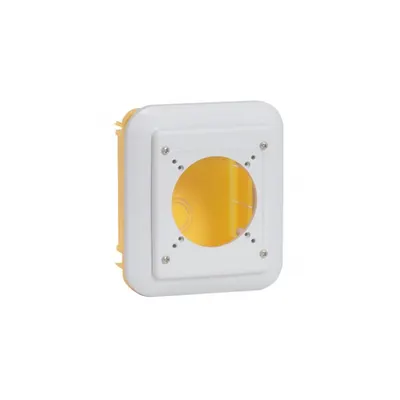 Flush doza montaj P17 - IP55 - pentru 1 Panou montaj priza inclinata