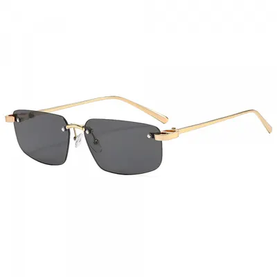 Ochelari De Soare Unisex Techsuit S098, Aurii Negri