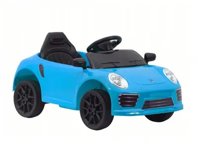 Masinuta electrica pentru copii 90W cu telecomanda lumini si sunete, 2 motoare, frana automata si panou audio Blue