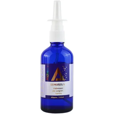 Hidrosol de Argint SinuSIlv cu Atomizor 40ppm 100ml