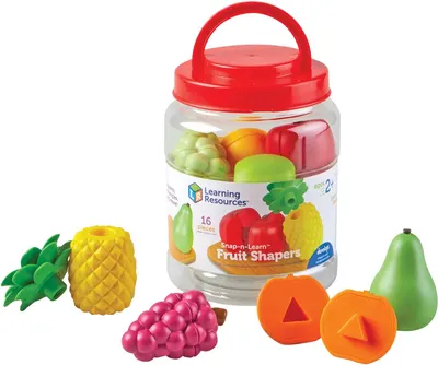 Set de joc Learning Resources - Fructe de asamblat