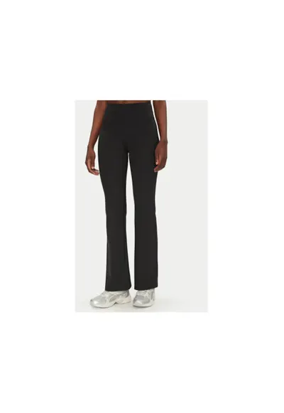 Colanti dama 4038RIB - Poliester reciclat - Negru - Negru