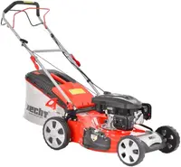 Mașină de tuns gazon autopropulsată pe benzină 5 în 1 Hecht - 551 SX, 3 kW, 51 cm, cu mulcire