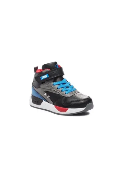 Pantofi sport baieti 303239473 - Piele ecologica - Negru - Negru