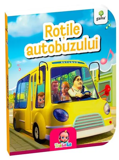 Roțile autobuzului - Board book
