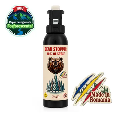 Spray anti-urs cu piper Bear Stopper, 10%OC 2%MC, pulverizare dispersie, 200 ml