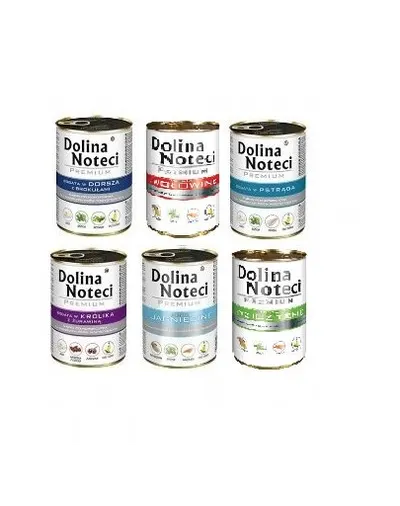 DOLINA NOTECI Mix Hrana umeda caine adult, mix sortimente fara pasare 400 g x 30