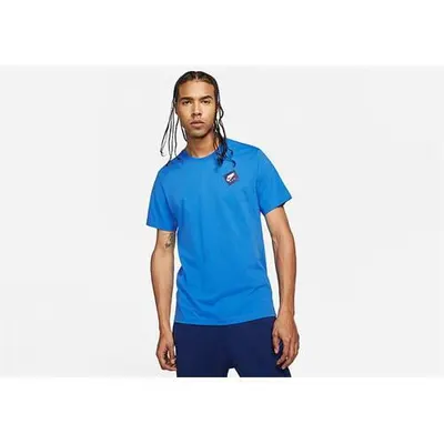 Tricou universal dc9357403 cu mânecă scurtă albastru bărbătesc