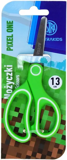 Foarfece pentru studenți Astra Pixel - 13 cm, ergonomice