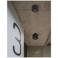 Plafoniera RENDE Nisipiu Negru Aluminiu Adjustable GU10 1x50 Wat 230 Volt IP20 Fara bec