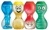 Jucării senzoriale Learning Resources - Sticle emoții, 4 buc