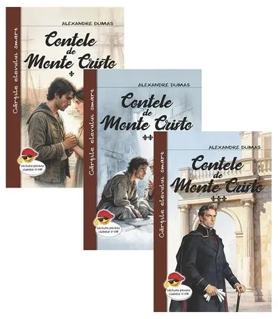 Contele de Monte Cristo (3 volume) - Paperback brosat - Alexandre Dumas