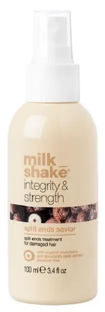 Milk Shake Integrity & Strength Îngrijire fără clătire pentru părul deteriorat Split Ends Savior, 100 ml