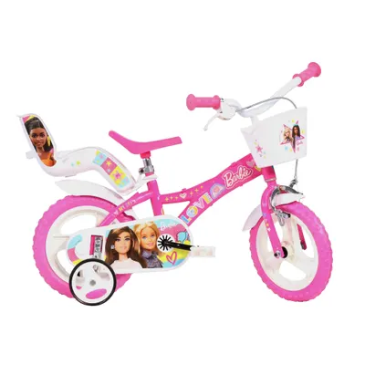 Bicicleta pentru copii Barbie DB-612GL-02BA Dino Bikes, 12 inch