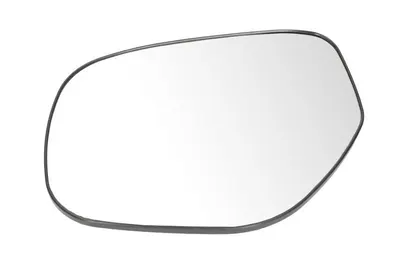 Sticla oglinda stanga potrivit CITROEN C4 AIRCROSS; MITSUBISHI ASX, OUTLANDER II, OUTLANDER III; PEUGEOT 4008 dupa 2012 - incalzita, crom