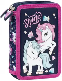 Penar școlar echipat Derform Unicorn 14 - C 2 Zip