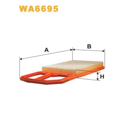 Filtru aer WIX FILTERS WA6695