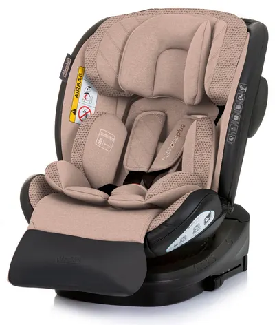 Scaun auto Chipolino - Hypnotic Plus, cu IsoFix, i-Size, 40-150 cm, latte