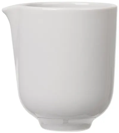 Ulcior de lapte/smântână din porcelan Blomus - Ro, 270 ml, gri deschis