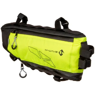 Geantă pentru bicicletă, cadru, M-Wave, galben fluorescent, 4,2 litri