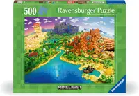 Puzzle Ravensburger din 500 piese - Minecraft