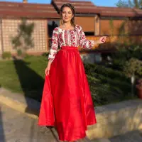 Rochie Stilizata Traditional cu imprimeu Elena 15
