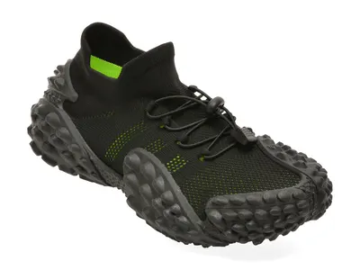 Pantofi sport BITE THE BULLET negri, C6122, din material textil