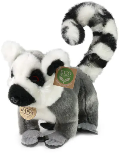 Jucărie de pluș Rappa Eco Friends - Lemur, 28 cm