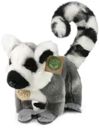Jucărie de pluș Rappa Eco Friends - Lemur, 28 cm