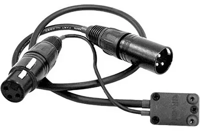 Cablu Rycote - Connbox CB1, XLR-3, 0.13/0.45 m, negru