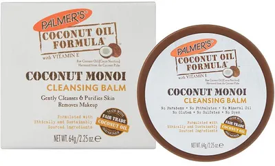Palmer's Balsam facial de curățare cu ulei de cocos și monoi, 64 g