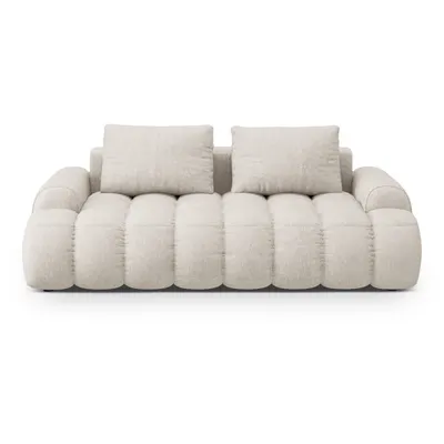 Canapea bej 200 cm Linz – Cosmopolitan Design
