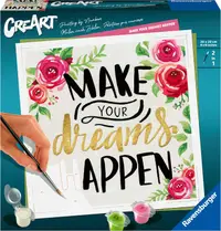 Set de pictură după numere Ravensburger CreArt - Urmează-ţi visul