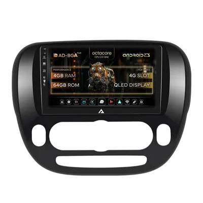 Navigatie Kia Soul (2014-2019), Android, A-Octacore 4GB RAM + 64GB ROM, 9 Inch - AD-BGA9004+AD-BGRKIT233V1