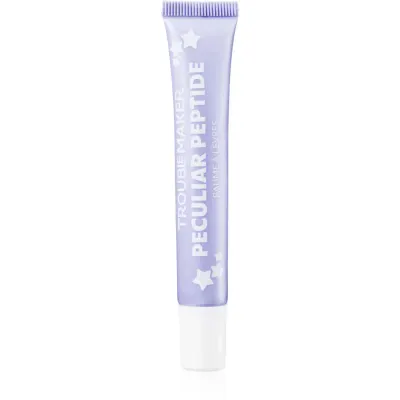 Trouble Maker Peculiar Peptide balsam de buze strălucitor culoare Blueberry Muffin Lilac 10 ml
