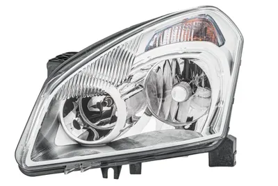 Far stanga (D2R H7, reglaj electric, cu motoras, fundal cromat) NISSAN QASHQAI I 2007-2010