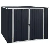 Gossi sopron de gradina, antracit, 195 x 198 x 159 cm otel galvanizat