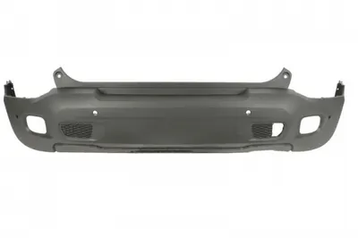 Bara spate, numar orificii senzori: 4, negru, certificate CZ potrivit JEEP RENEGADE SUV 07.14-12.21