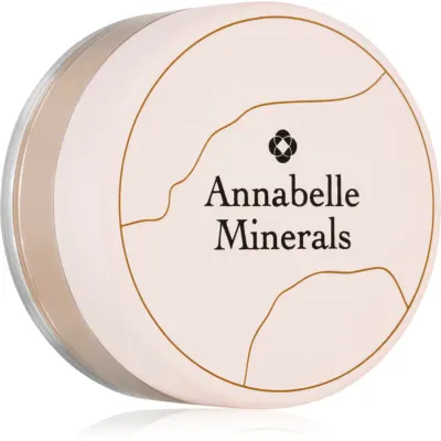 Annabelle Minerals Coverage Mineral Foundation pudra pentru make up cu minerale pentru look perfect culoare Natural Fair 4 g