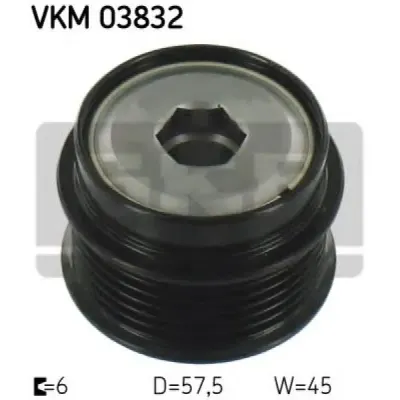 Sistem roata libera, generator SKF VKM 03832