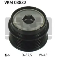 Sistem roata libera, generator SKF VKM 03832