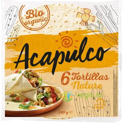 Lipii Tortilla Ecologice/Bio 240g